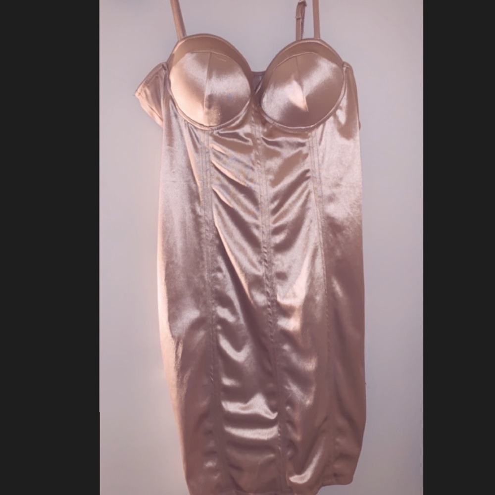 Champagne party dress